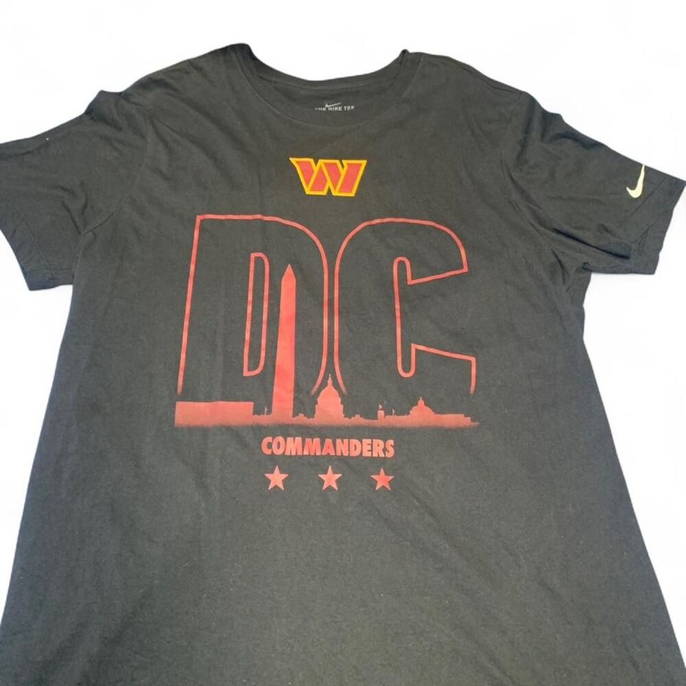 Nike black Washington Commanders T-shirt Size XL
